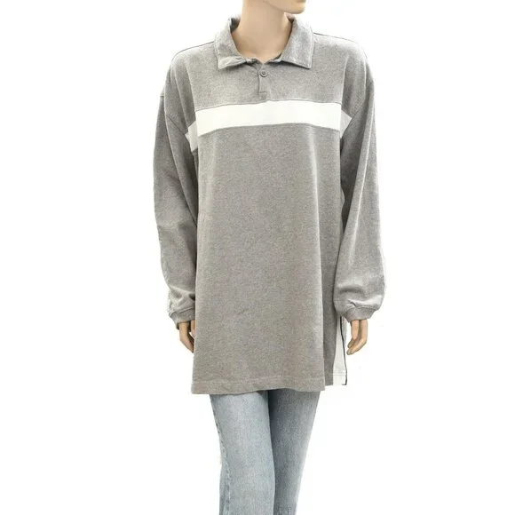 Gola x Anthropologie Team Jersey Mini Dress Floral Graphic Striped XS NWT 276464 - Picture 6 of 10